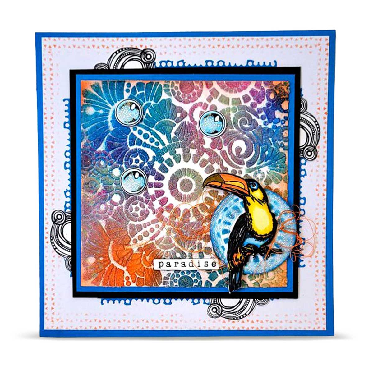 AALL & Create Stencil - Comme Une Verriere [PC-273] - Image 3