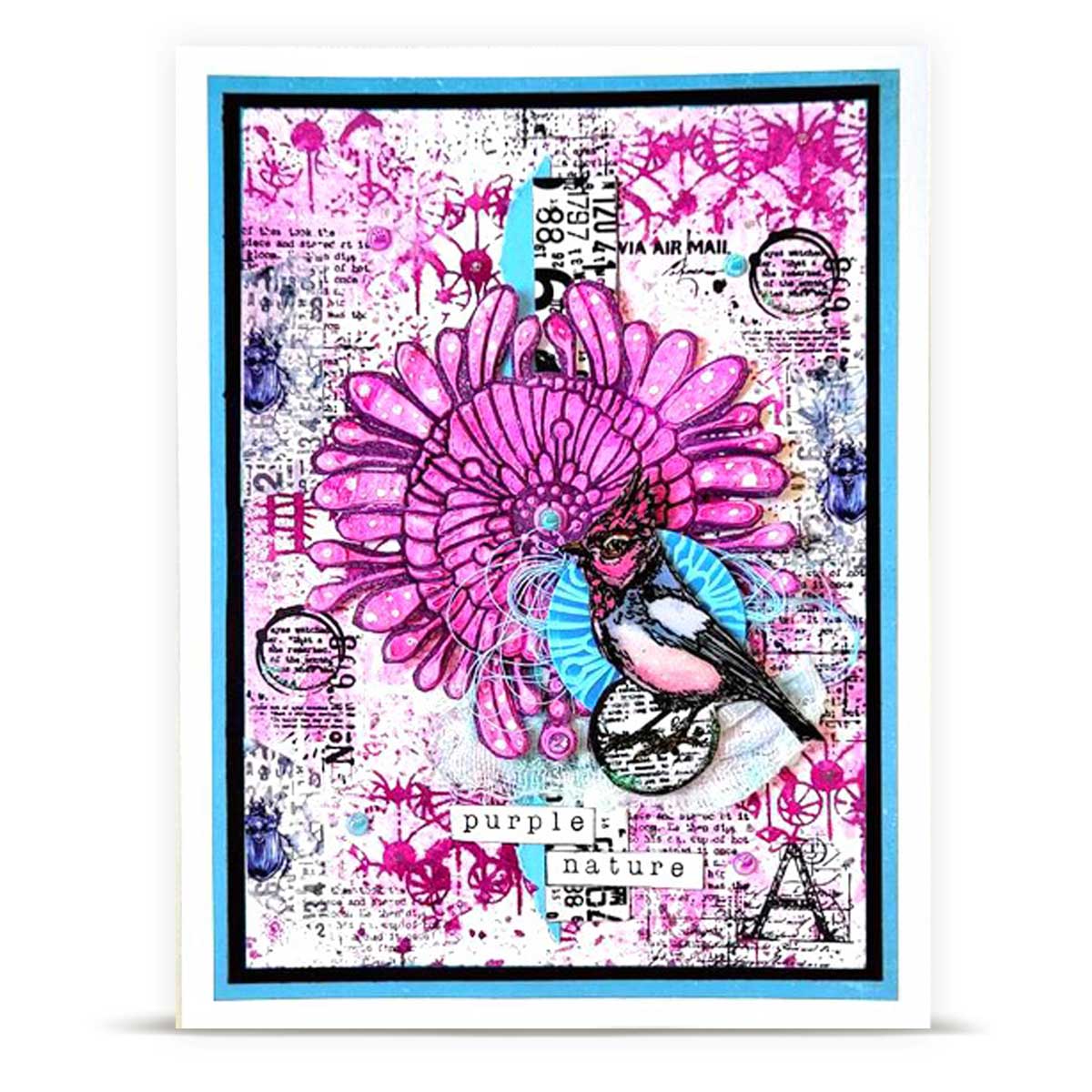AALL & Create Stencil - Coquelicot Nouveau [PC-276] - Image 2