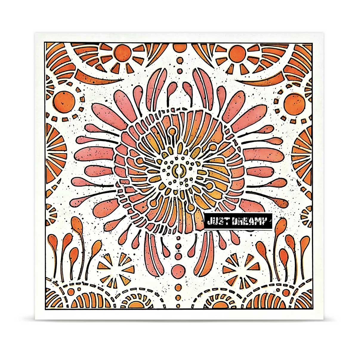 AALL & Create Stencil - Coquelicot Nouveau [PC-276] - Image 4