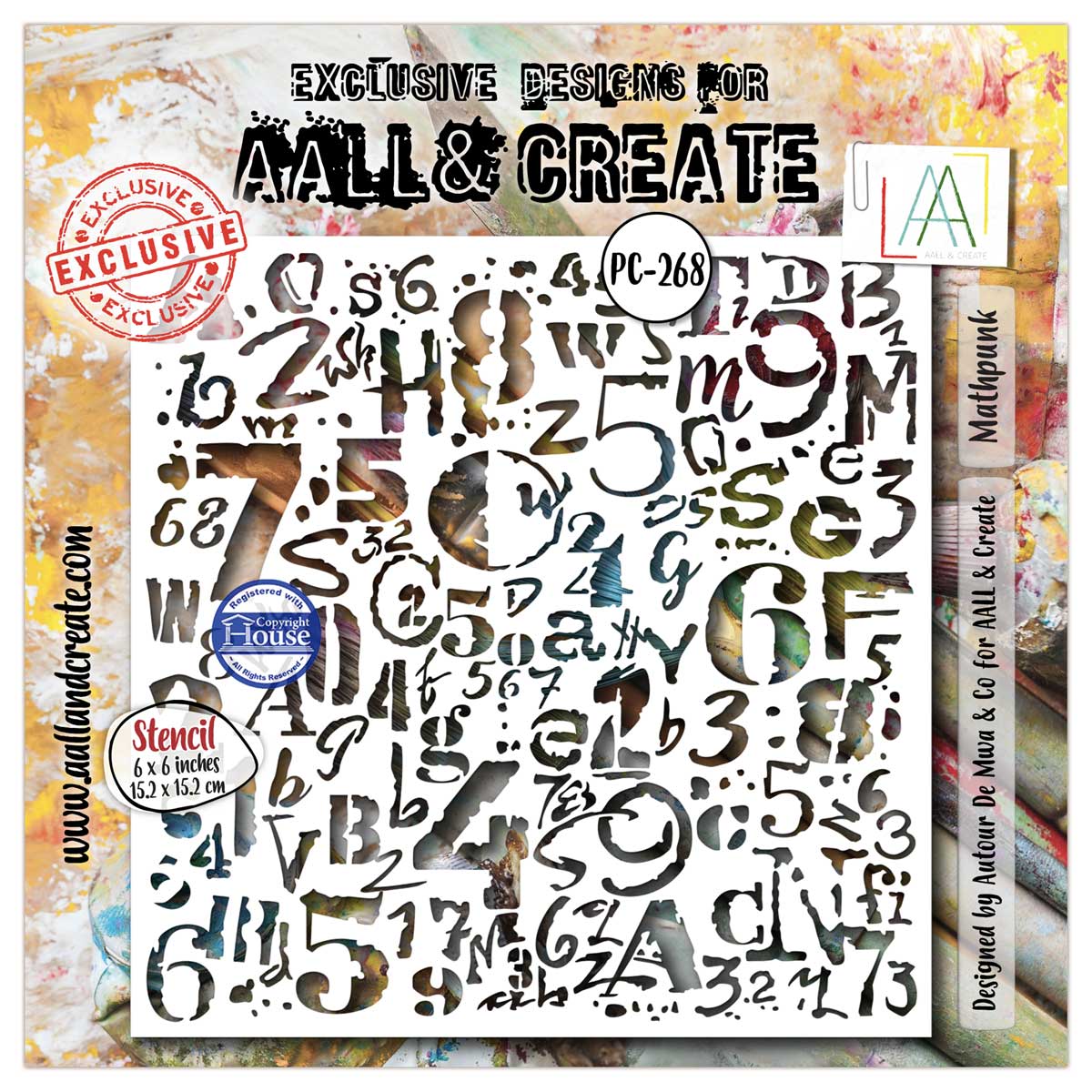 AALL & Create Stencil - Mathpunk [PC-268]
