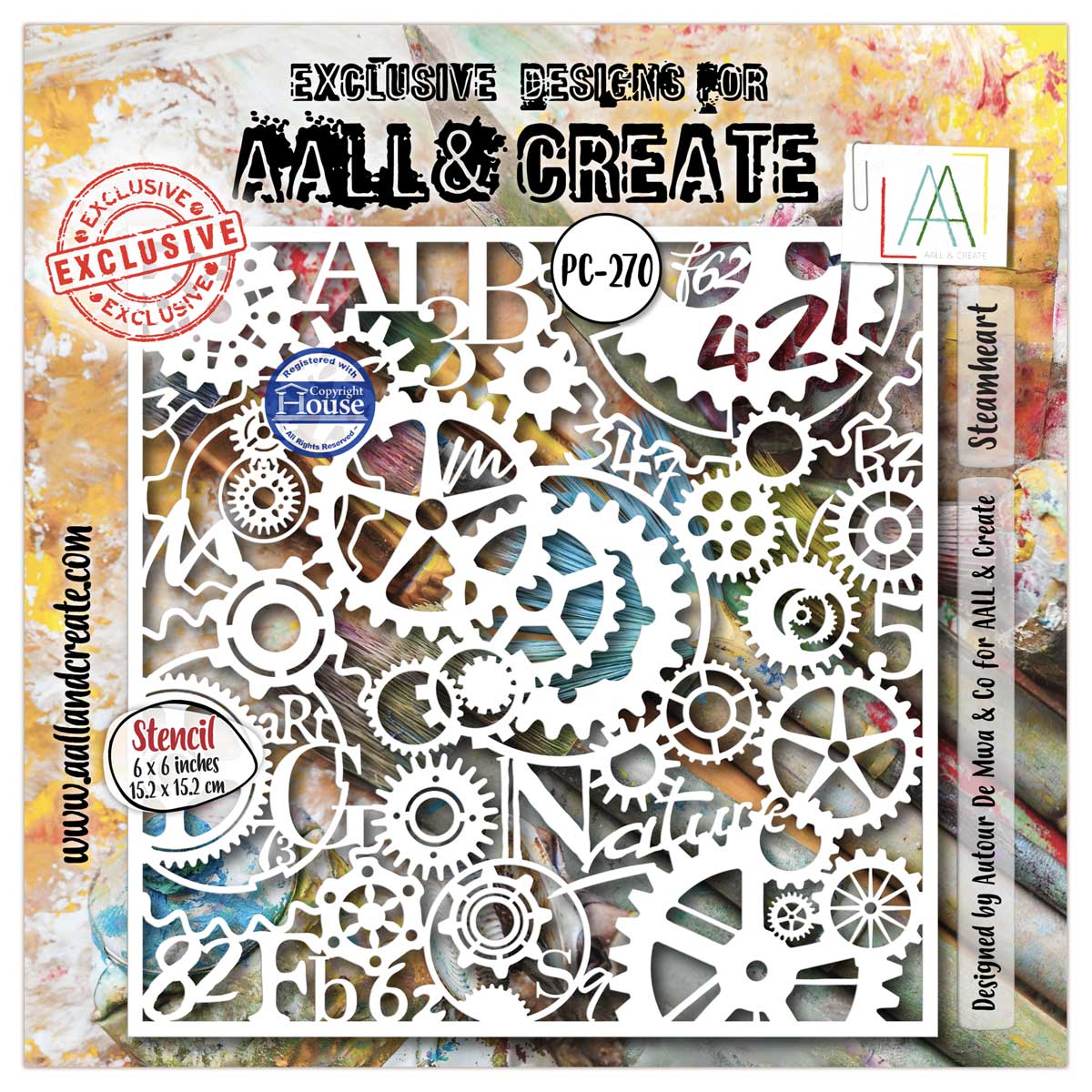 AALL & Create Stencil - Steamheart [PC-270]
