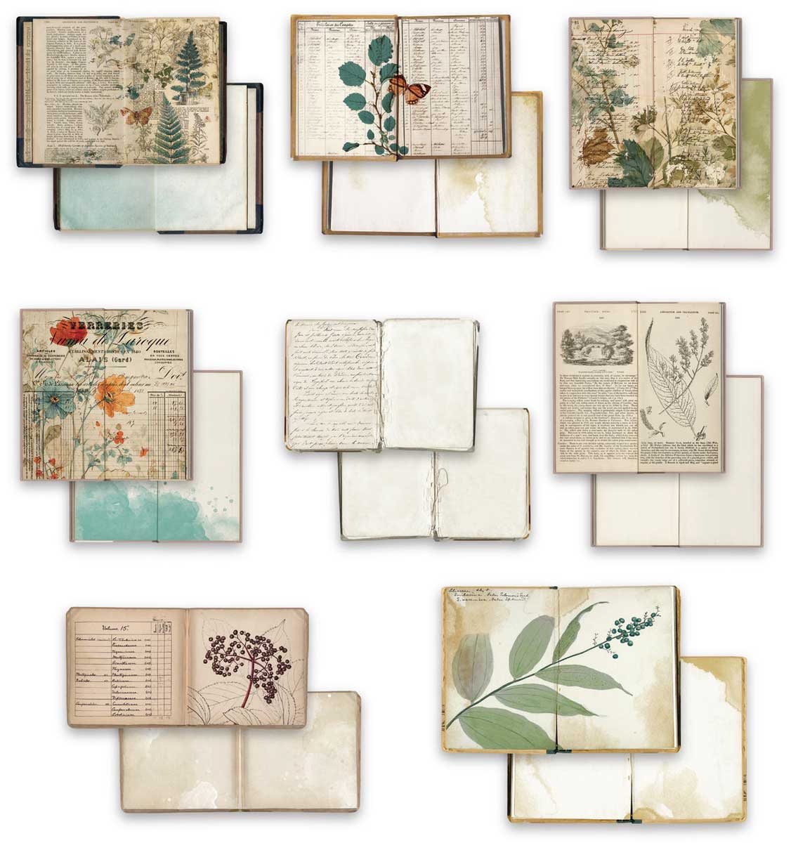 Arden Creative Studio Amber Ledgers Collection - Ephemera Pack - Bookmakers [ACSEP0018] - Image 2