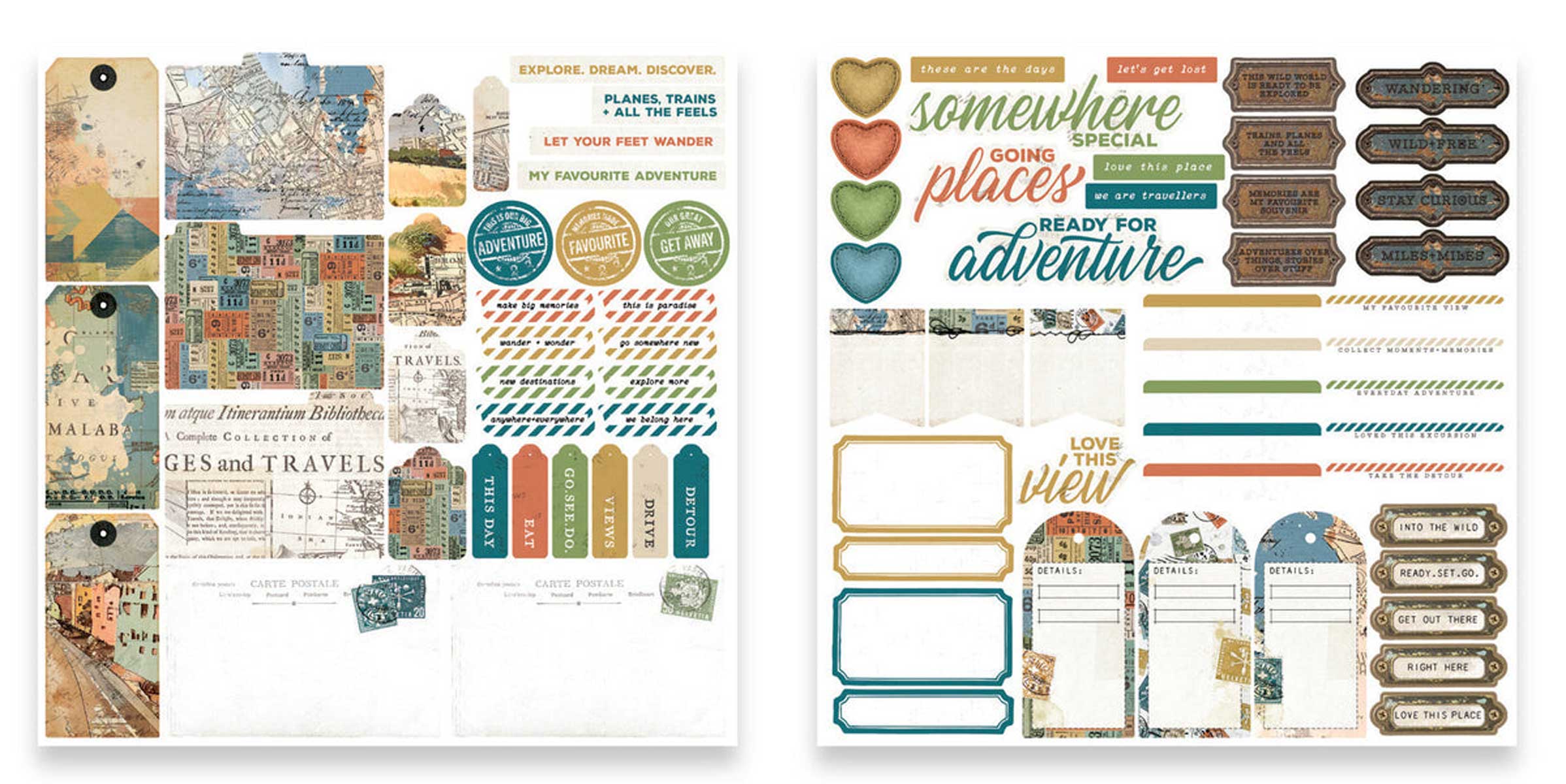 Arden Creative Studio Been There Collection - Ephemera Pack [ACSEP0012] - Image 2