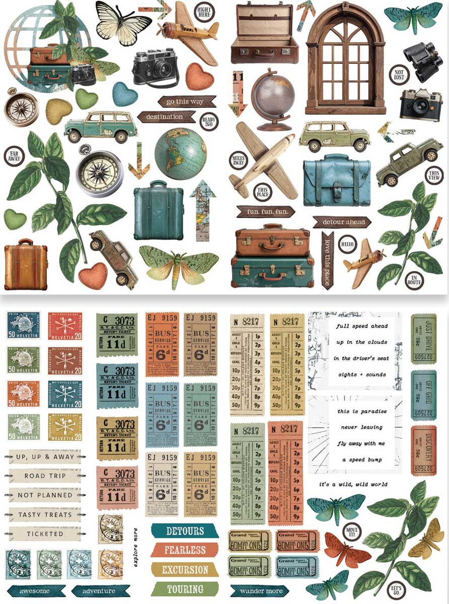 Arden Creative Studio Been There Collection - Laser Cuts [ACSLC0007] - Image 2