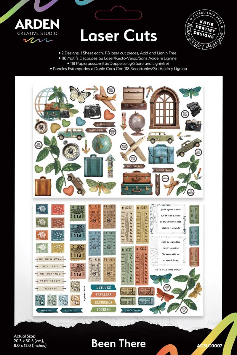 Arden Creative Studio Been There Collection - Laser Cuts [ACSLC0007]