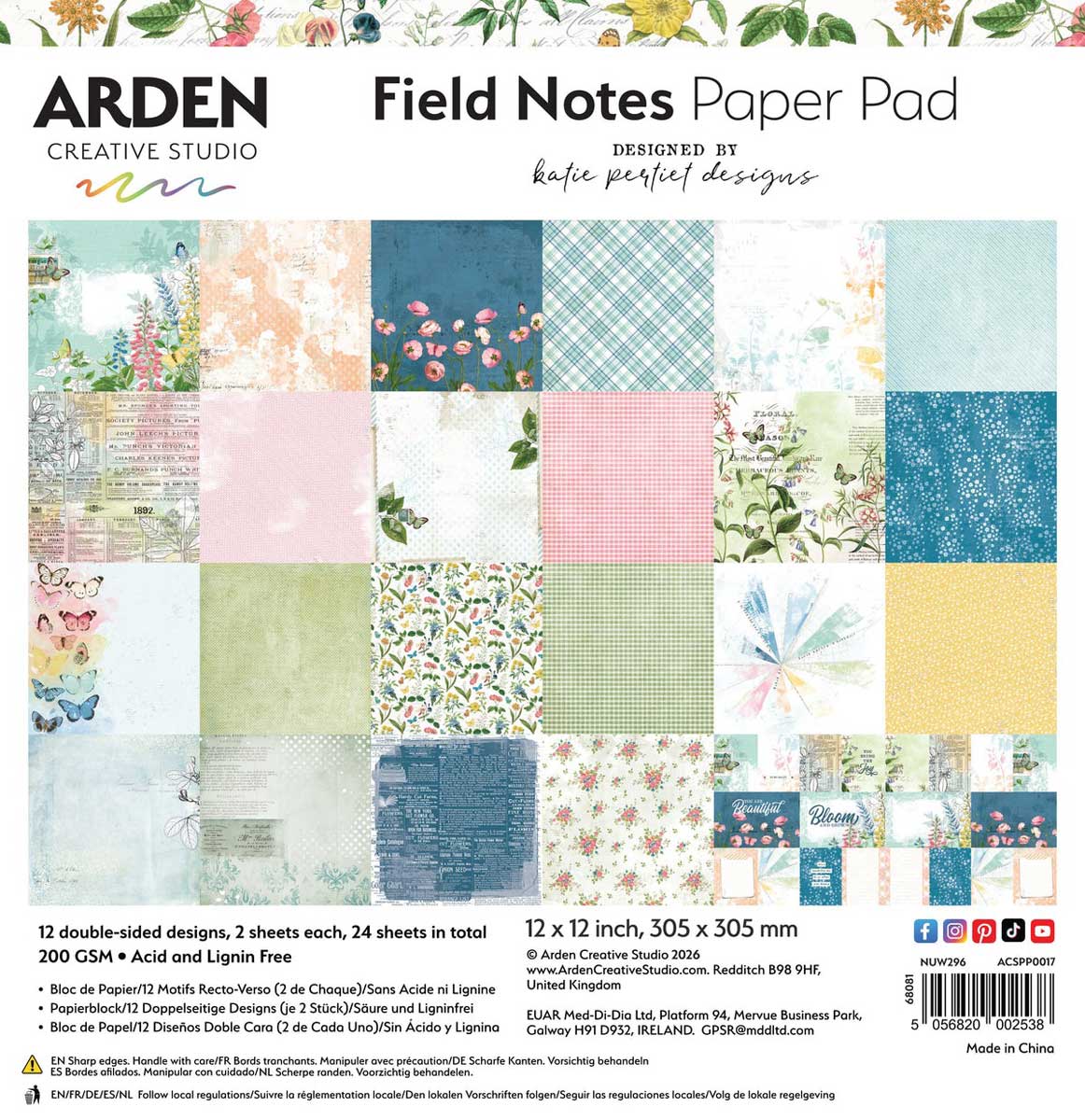 Arden Creative Studio Field Notes Collection - Joggles.com