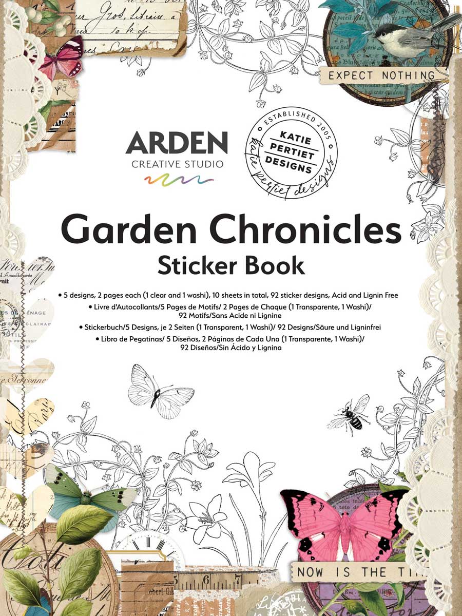 Arden Creative Studio Garden Chronicles Collection - Sticker Book [ACSSB0002]