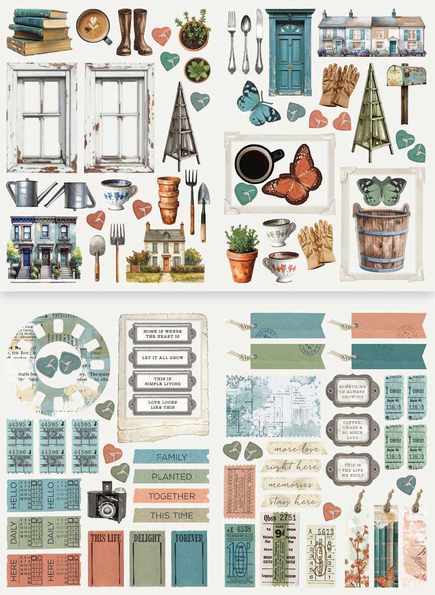 Arden Creative Studio Home & Garden Collection - Laser Cuts - Essentials [ACSLC0014] - Image 2