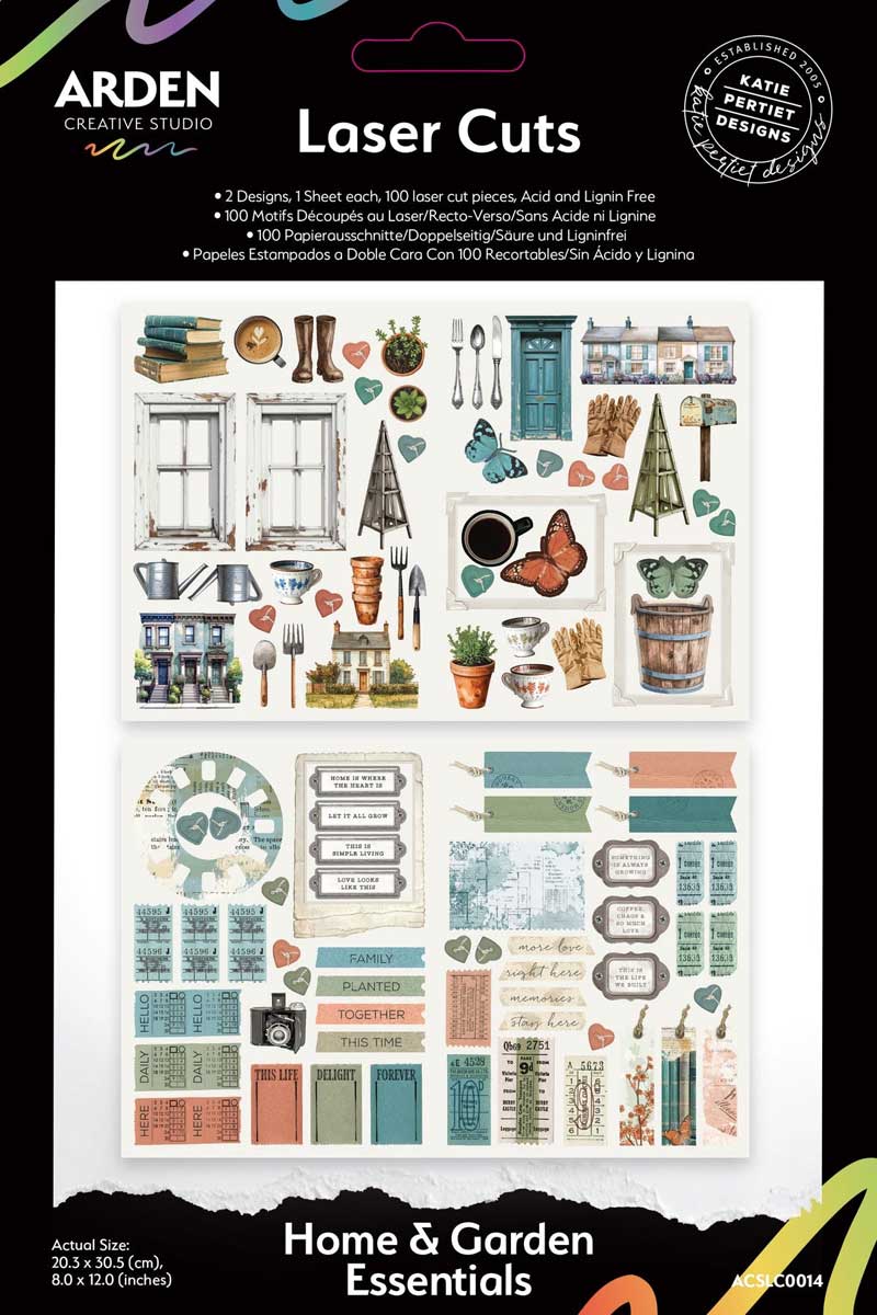 Arden Creative Studio Home & Garden Collection - Laser Cuts - Essentials [ACSLC0014]