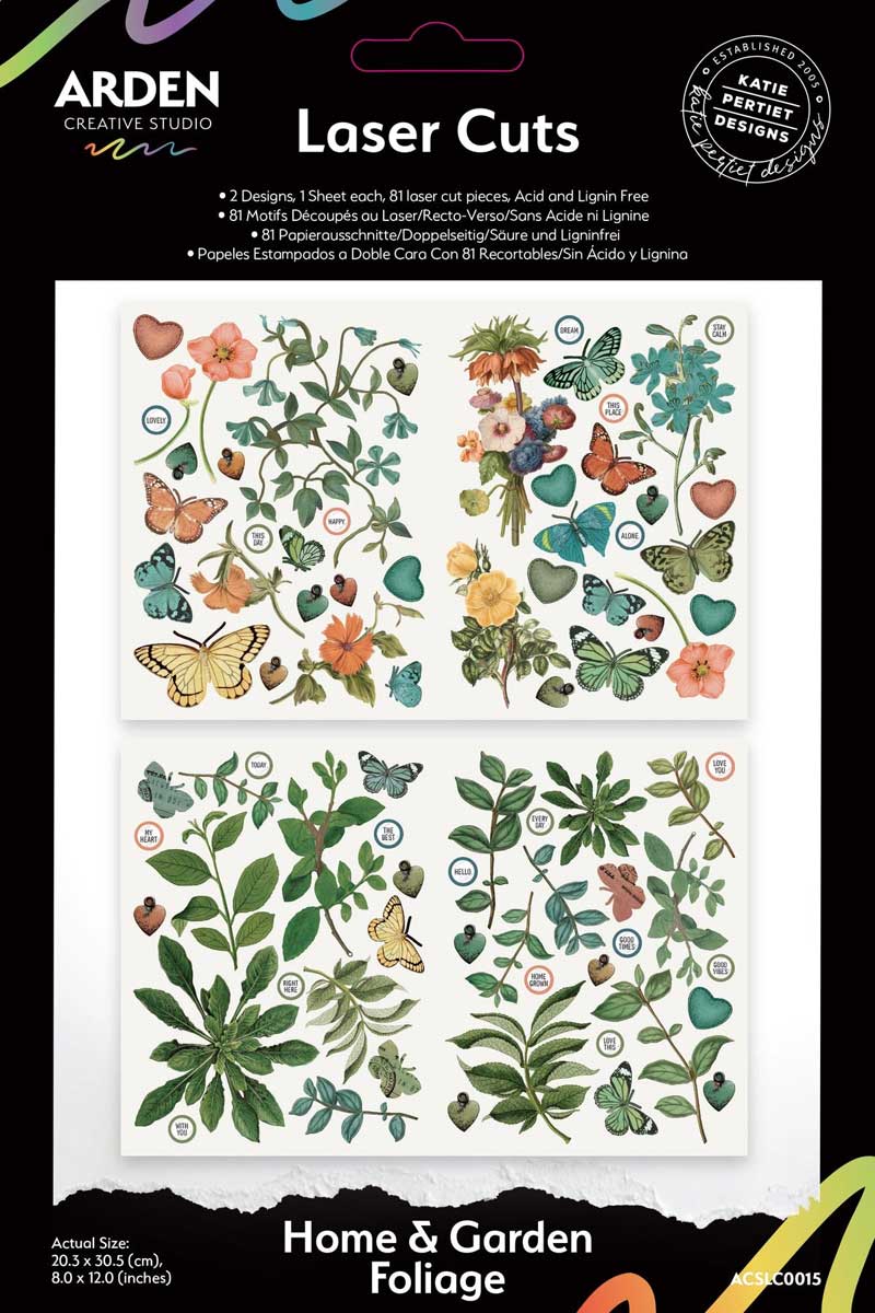 Arden Creative Studio Home & Garden Collection - Laser Cuts - Foliage [ACSLC0015]