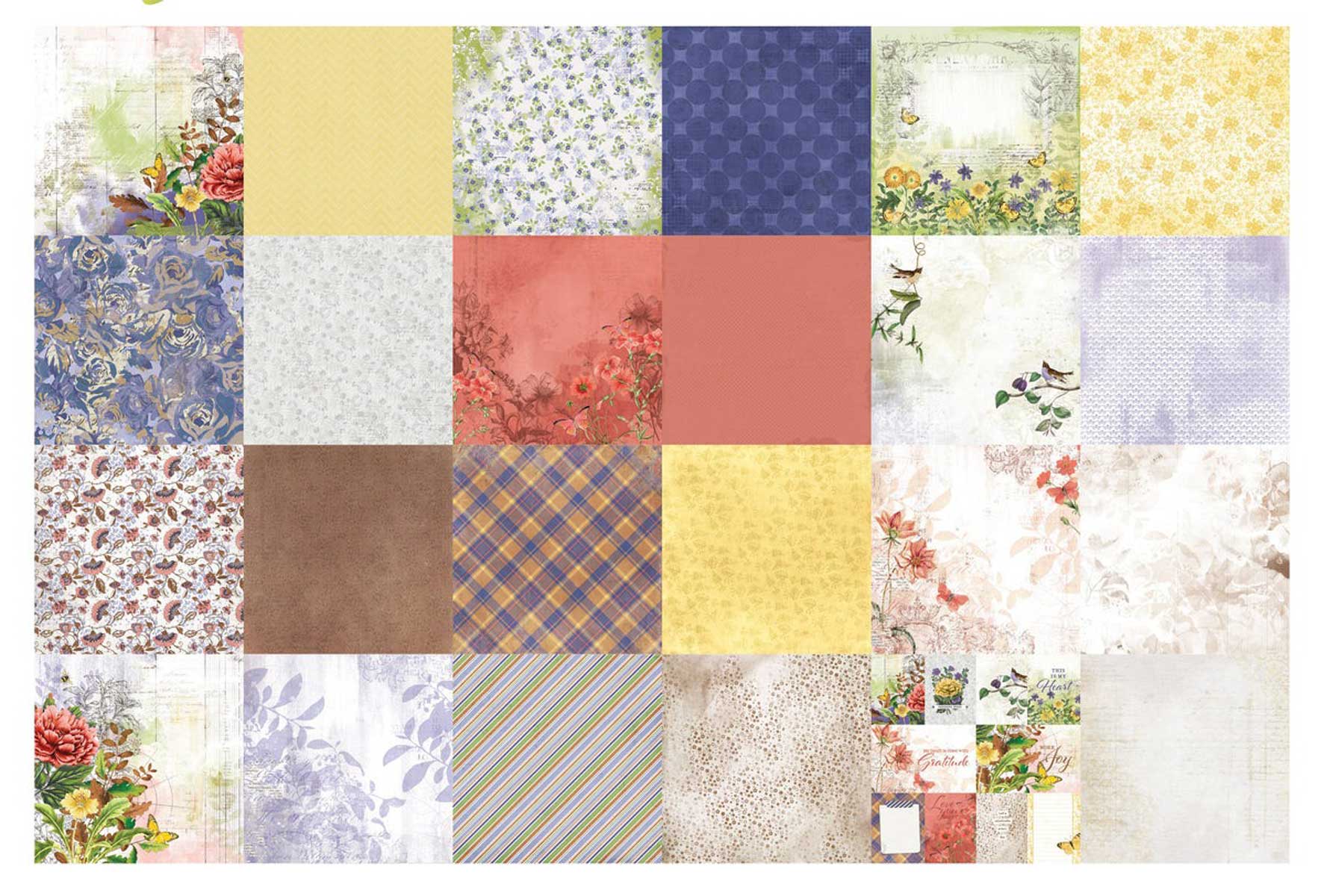 Arden Creative Studio Laurel Grove Collection - 12" x 12" Paper Pad [ACSPP0012] - Image 2