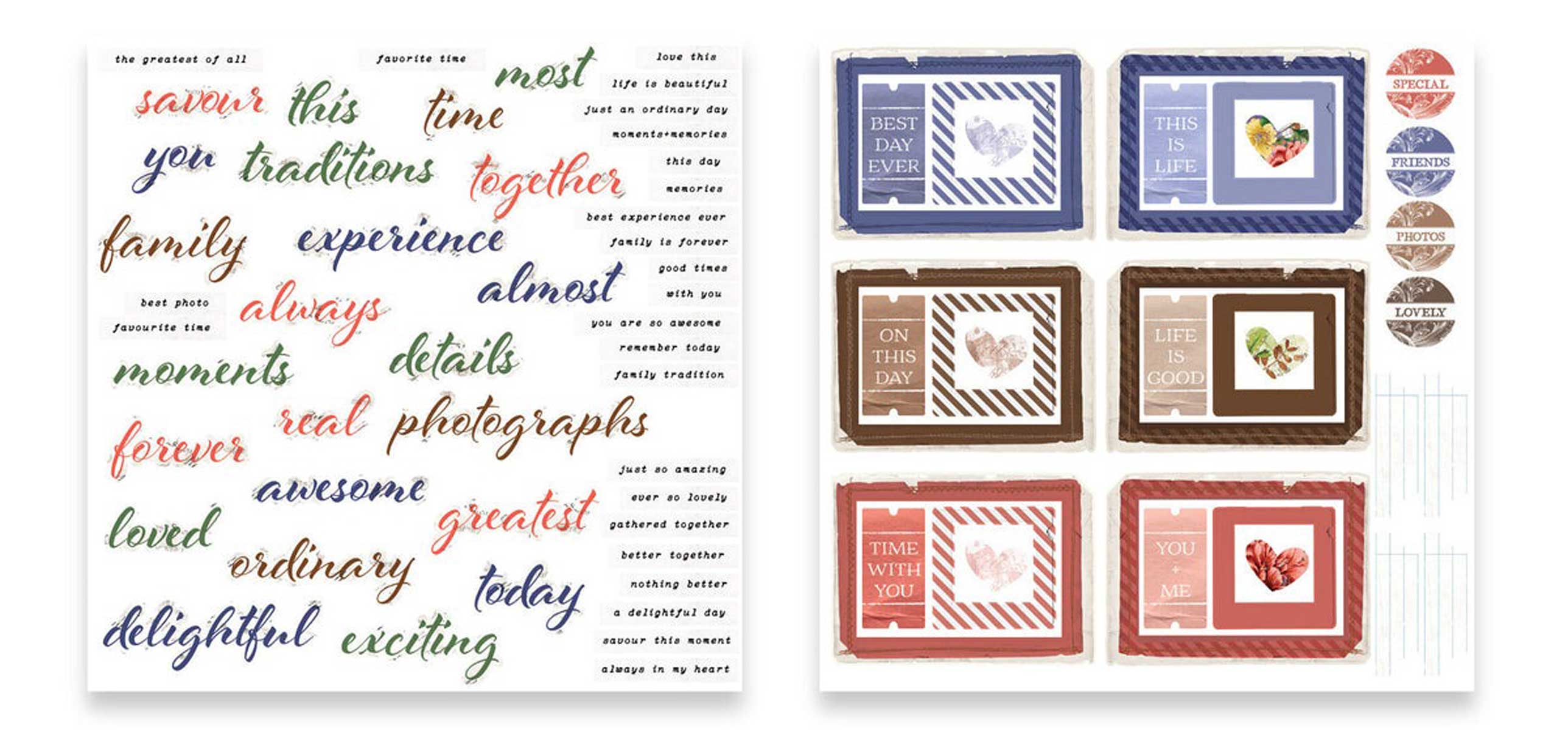 Arden Creative Studio Laurel Grove Collection - Page Makers Ephemera Pack [ACSEP0008] - Image 2