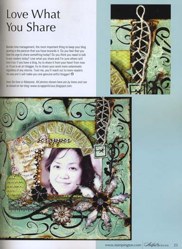 Artful Blogging - May/June/July 2009 - Image 2