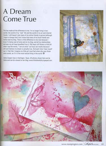 Artful Blogging - May/June/July 2009 - Image 3