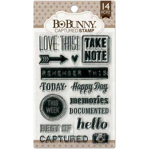 BoBunny - Clear Acrylic Stamps - From The Kitchen