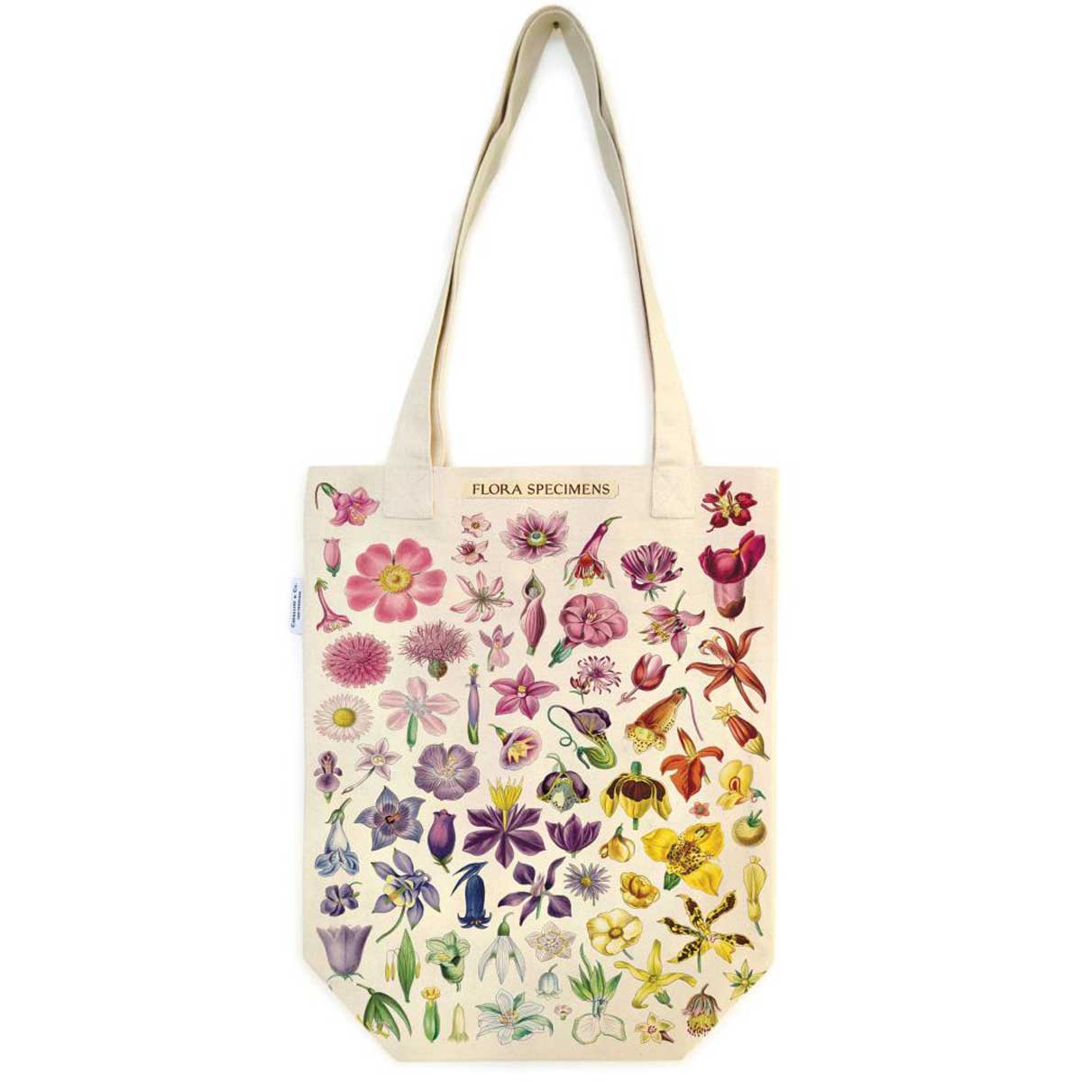 Cavallini Vintage Tote - Flora Specimens [TB/FLRSPEC]