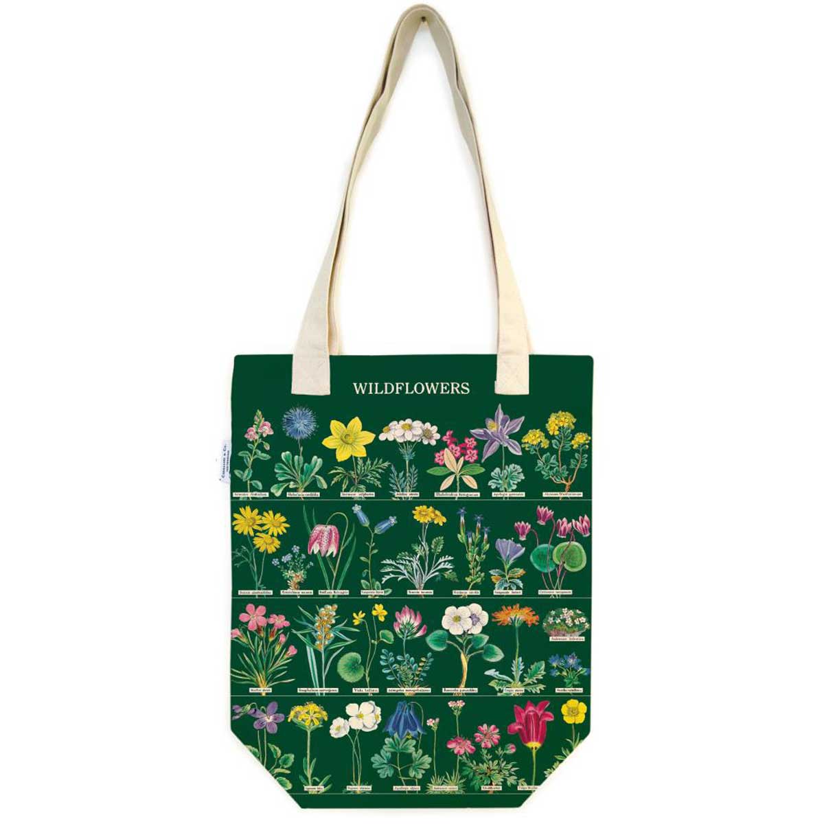 Cavallini Vintage Tote - Wildflowers [TB/WF2]