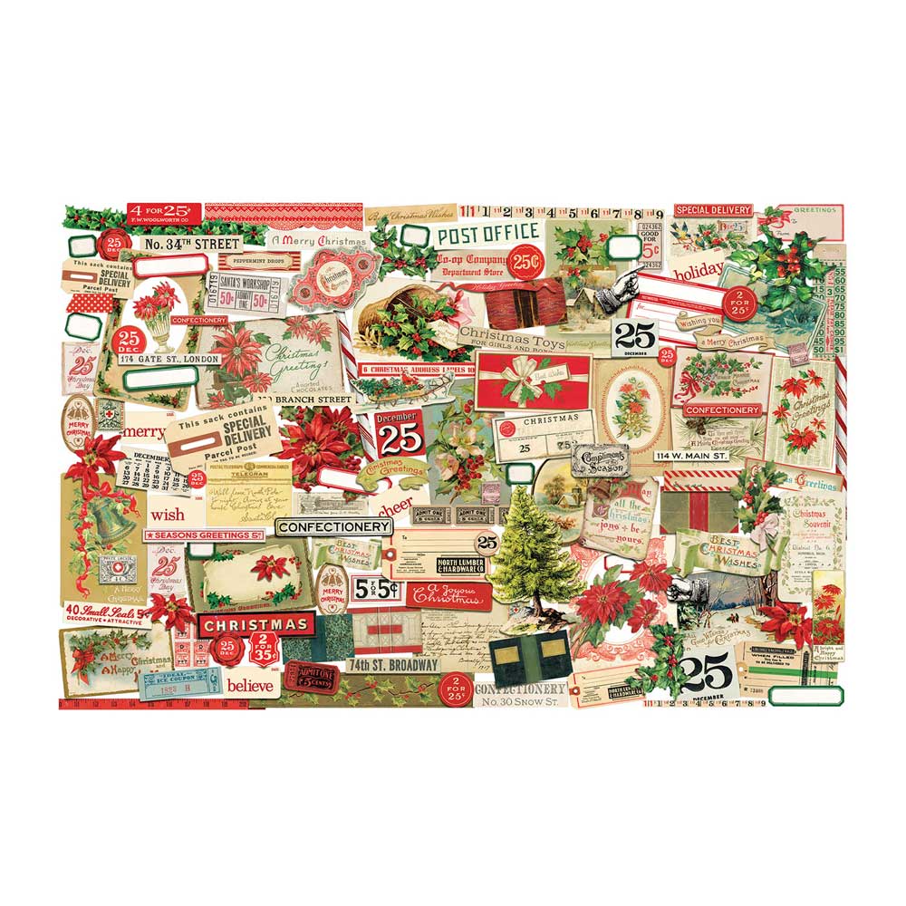 Christmas 2024 Idea-ology by Tim Holtz - [TH94411] Ephemera Pack - Image 2