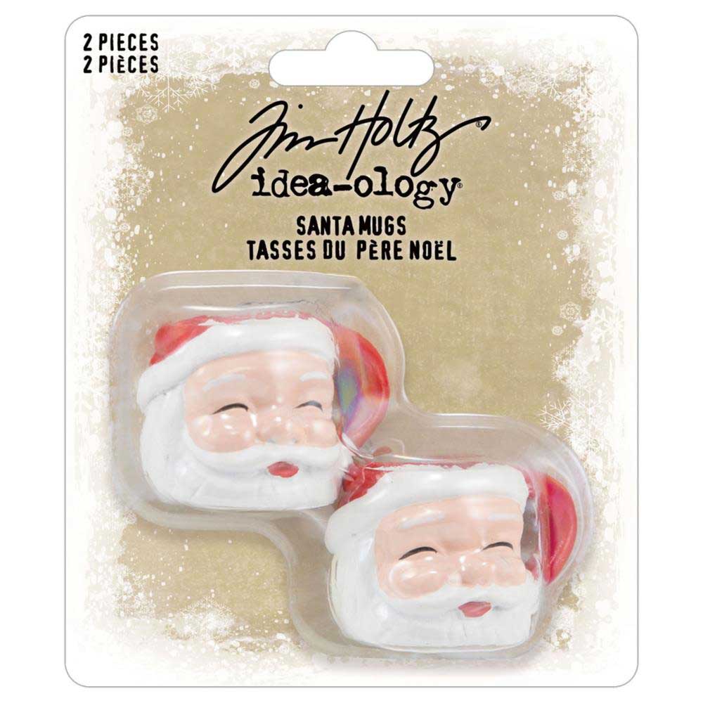 Christmas 2024 Idea-ology by Tim Holtz - [TH94419] Santa Mugs