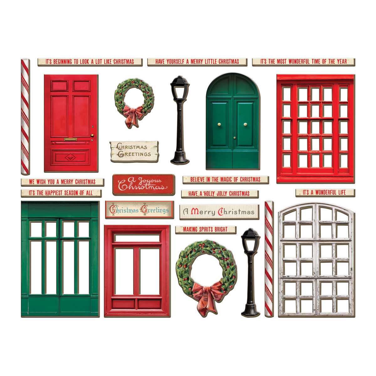 Christmas 2025 Idea-ology by Tim Holtz - [TH94444] Baseboards - Image 2