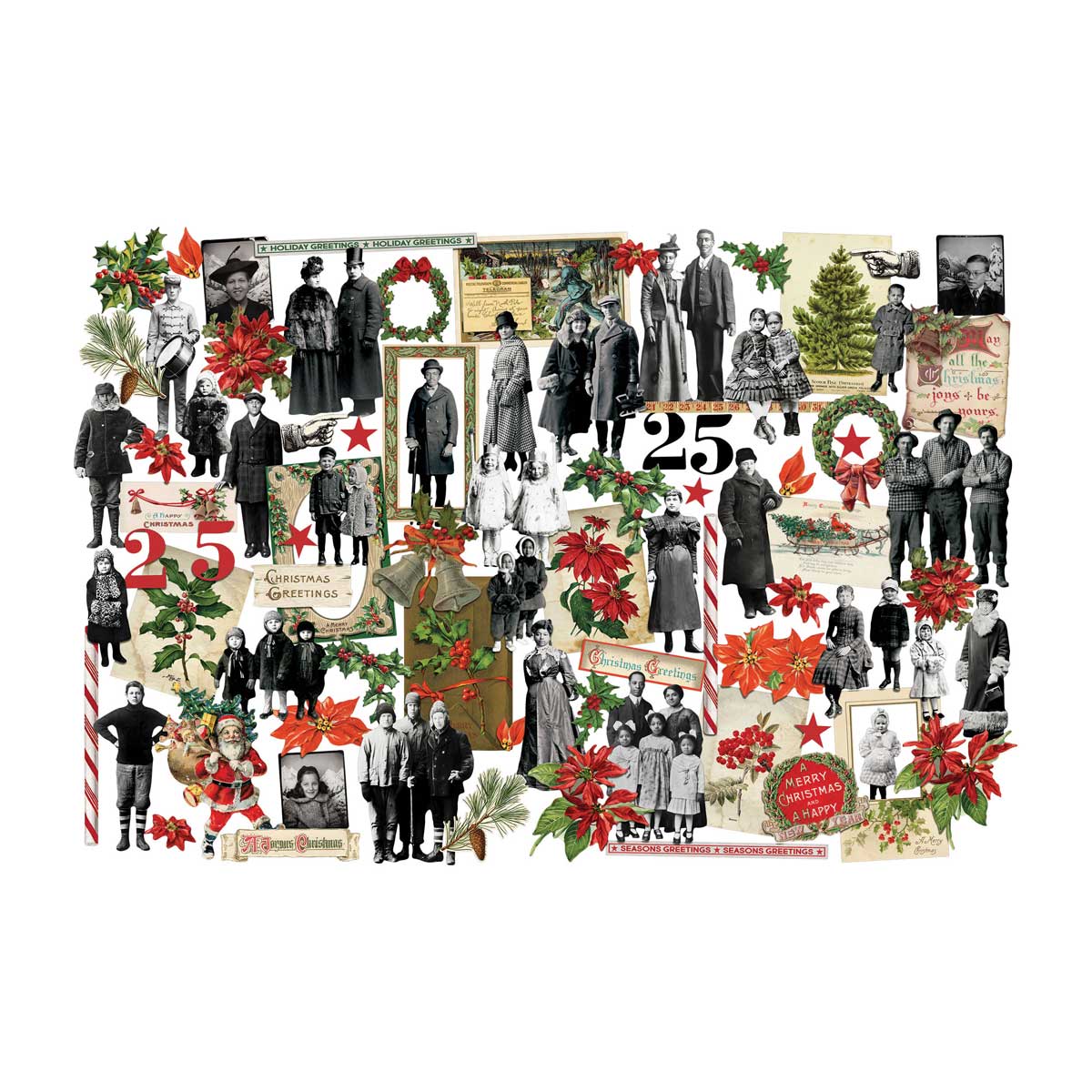 Christmas 2025 Idea-ology by Tim Holtz - [TH94449] Layers & Paper Dolls - Image 2