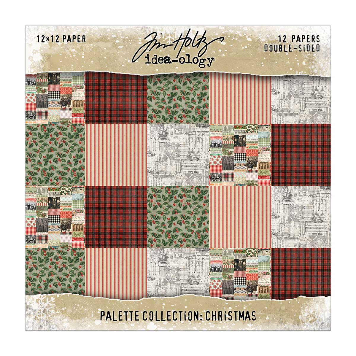 Christmas 2026 Idea-ology By Tim Holtz Palette Collection 12" x 12" Paper Pad [TH94468]