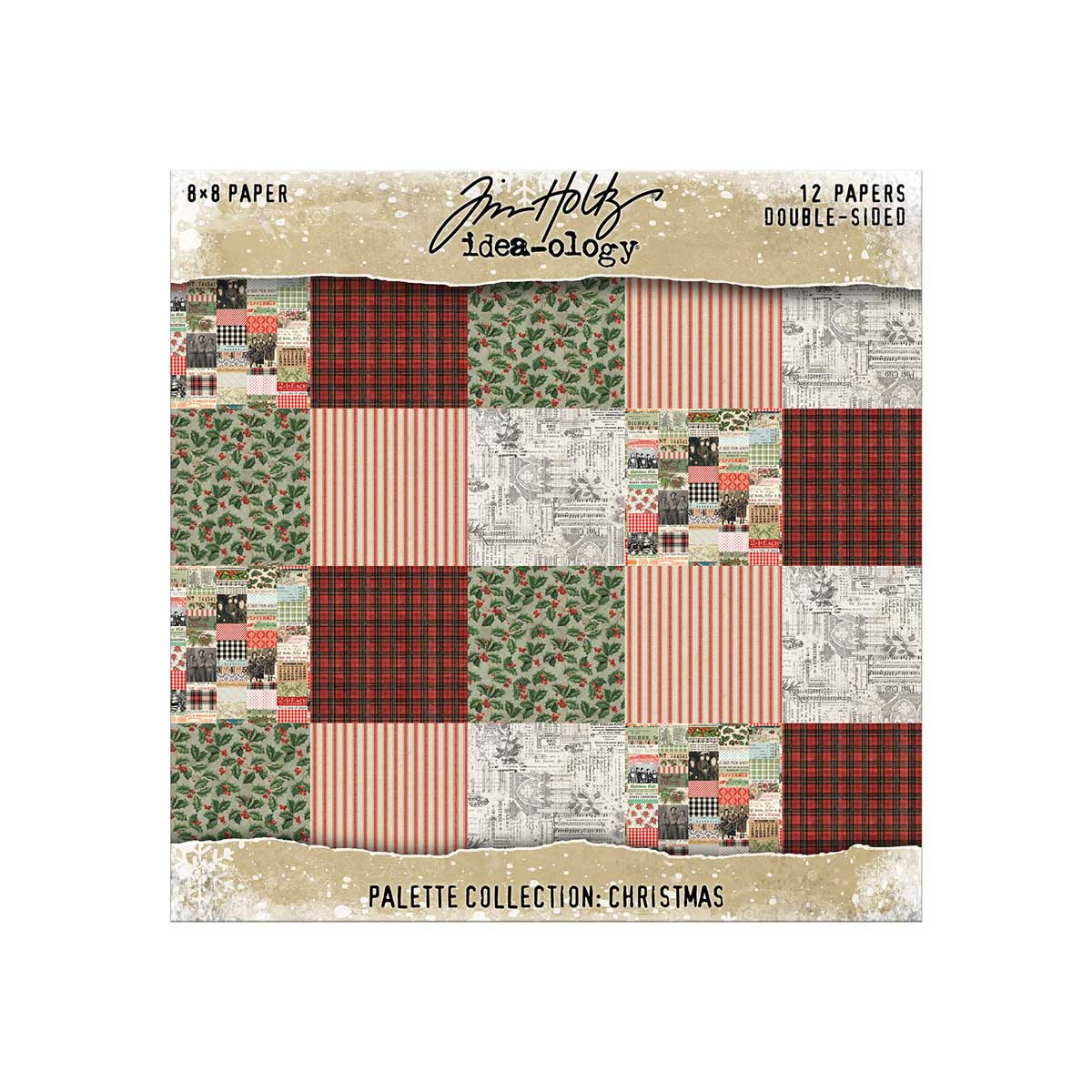 Christmas 2026 Idea-ology By Tim Holtz Palette Collection 8" x 8" Paper Pad [TH94482]