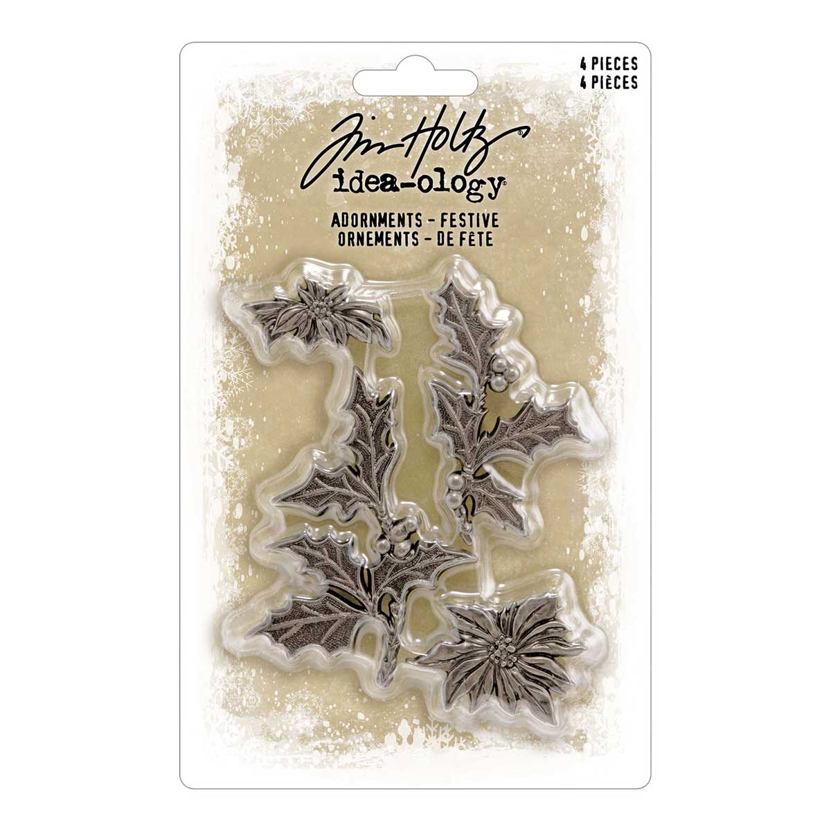 Christmas 2026 Idea-ology By Tim Holtz - [TH94487] Adornments Festive