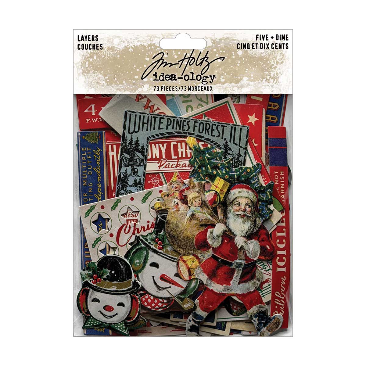 Christmas 2026 Idea-ology By Tim Holtz - [TH94496] Layers - Five & Dime