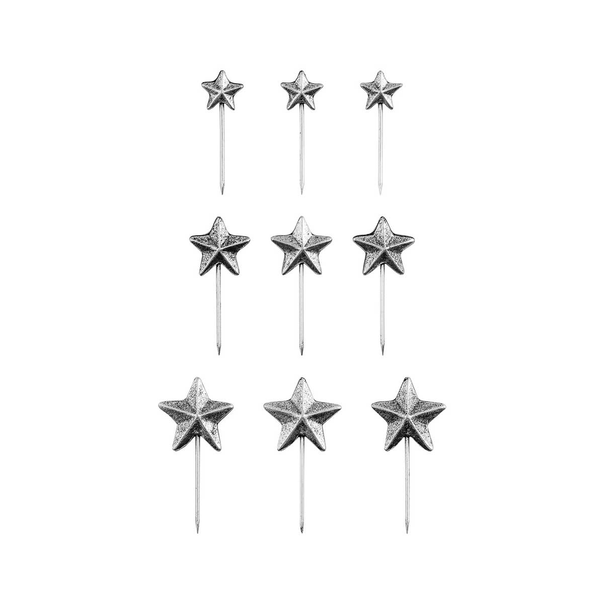 Christmas 2026 Idea-ology By Tim Holtz - [TH94498] Star Pins - Image 2
