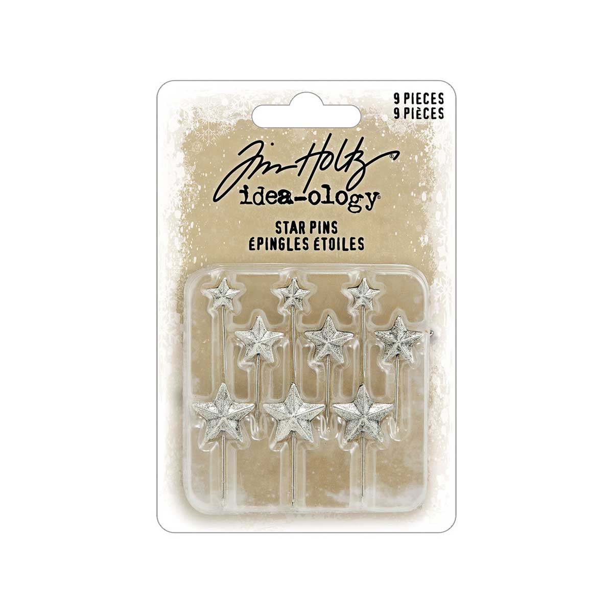 Christmas 2026 Idea-ology By Tim Holtz - [TH94498] Star Pins