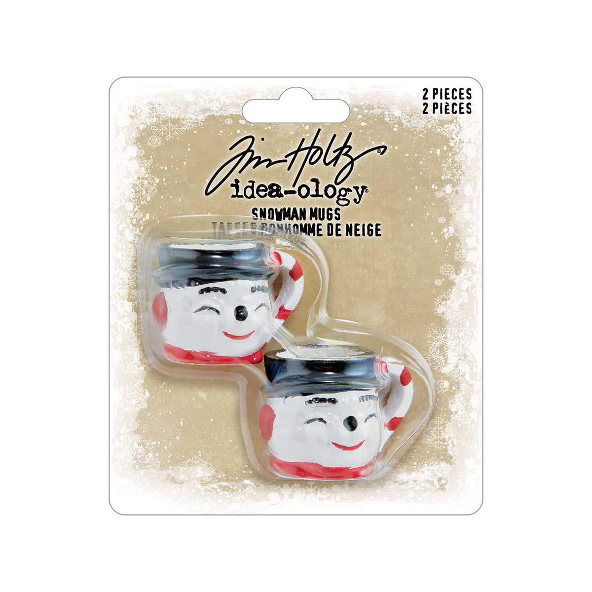 Christmas 2026 Idea-ology By Tim Holtz - [TH94501] Snowman Mugs