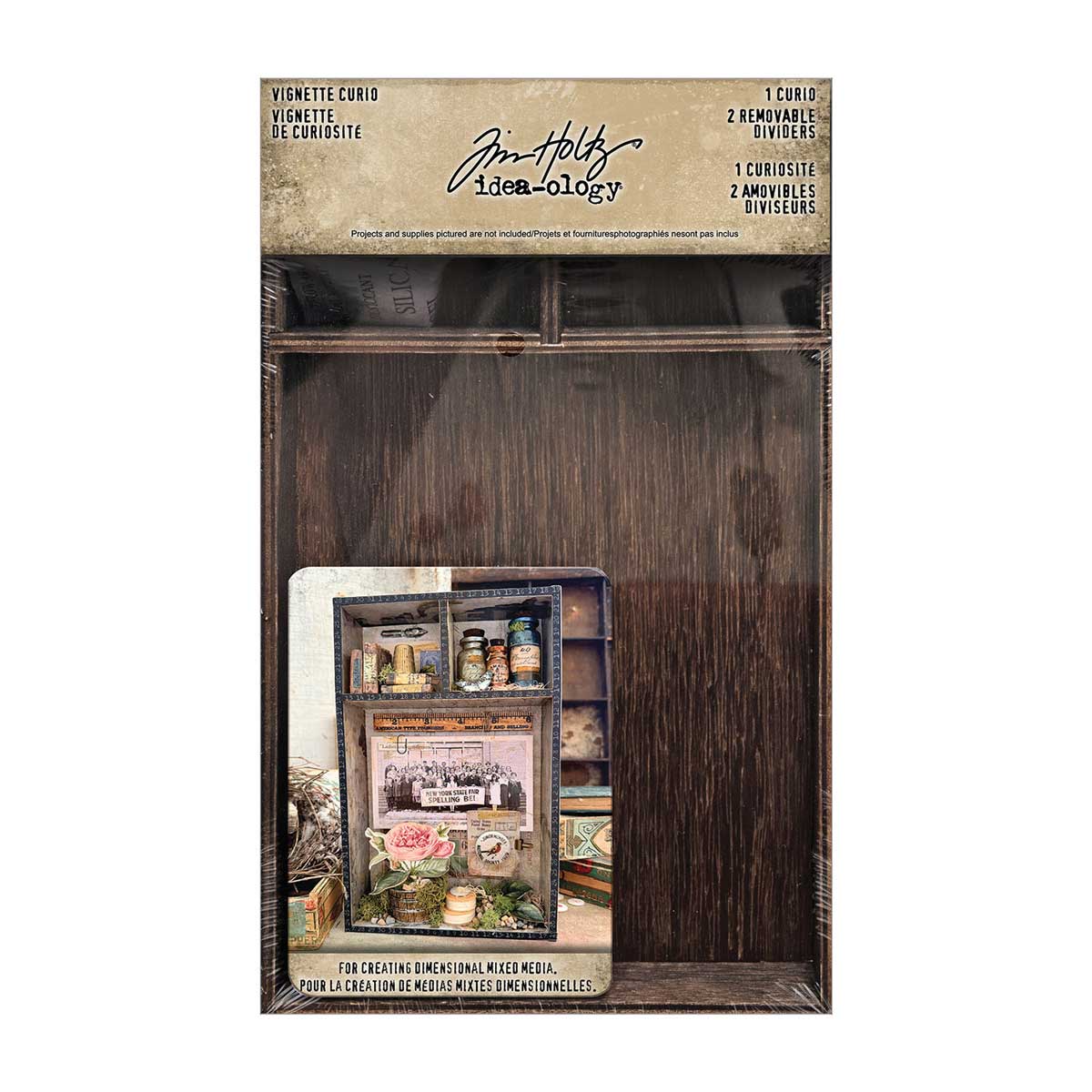 Christmas 2026 Idea-ology By Tim Holtz - [TH94505] Vignette Curio