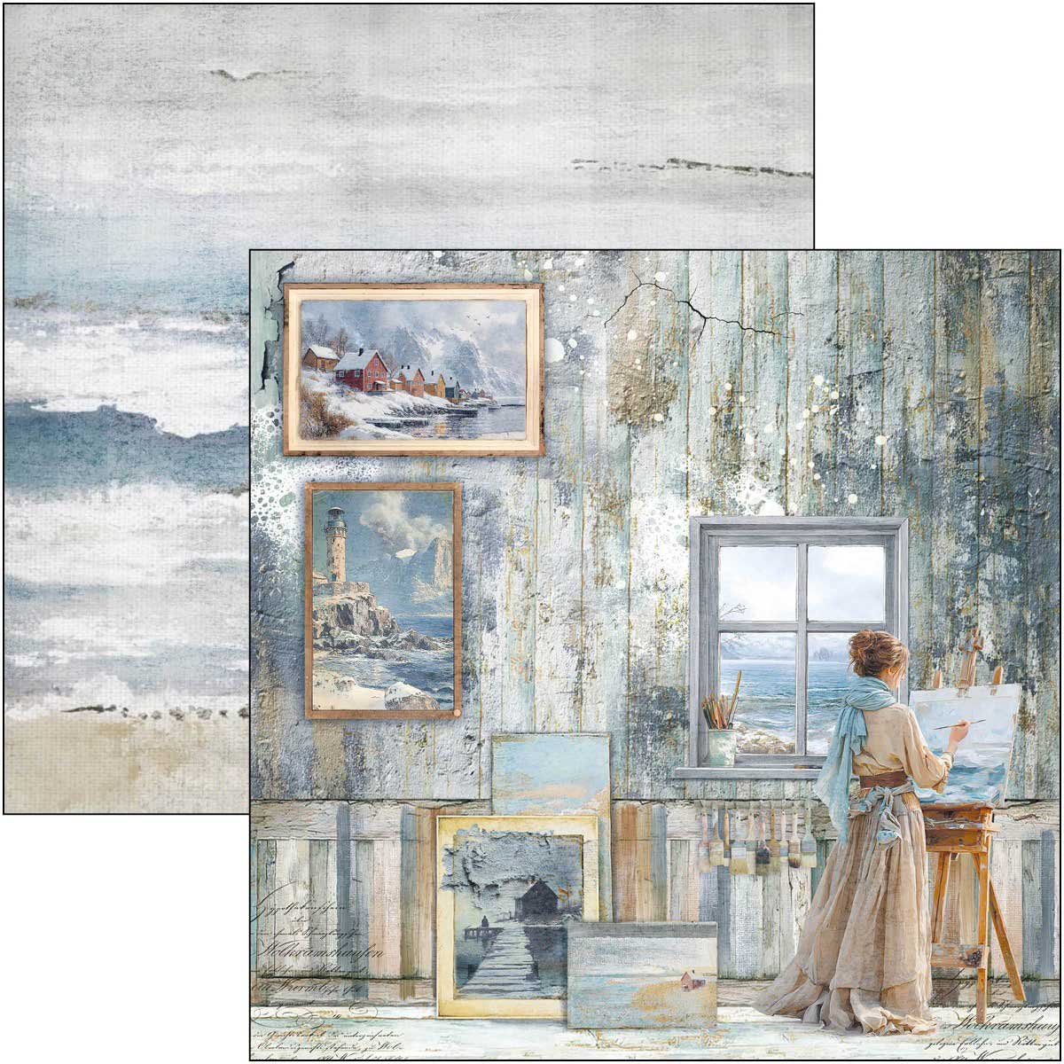 Ciao Bella 12" x 12" Creative Pad - An Artist Journey [CBPM092] - Image 13