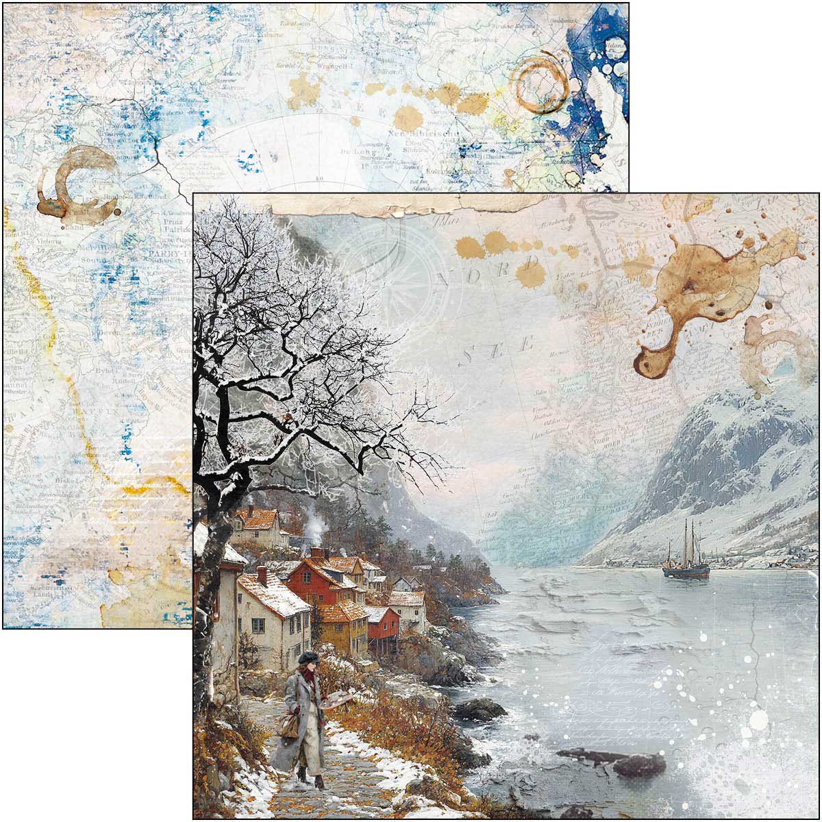 Ciao Bella 12" x 12" Creative Pad - An Artist Journey [CBPM092] - Image 10