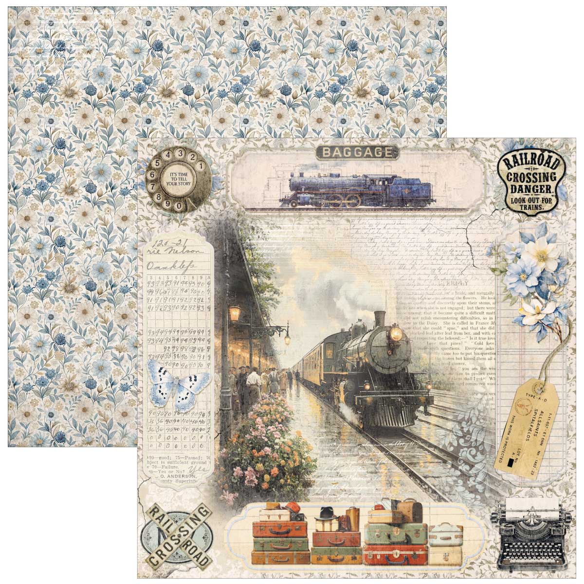 Ciao Bella 12" x 12" Creative Pad - Eastern Journey [CBPM096] - Image 5