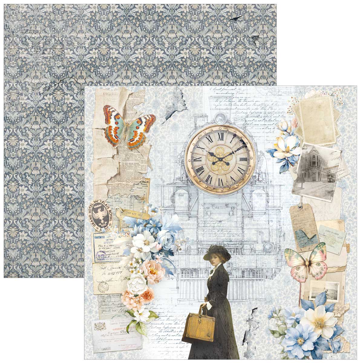 Ciao Bella 12" x 12" Creative Pad - Eastern Journey [CBPM096] - Image 8