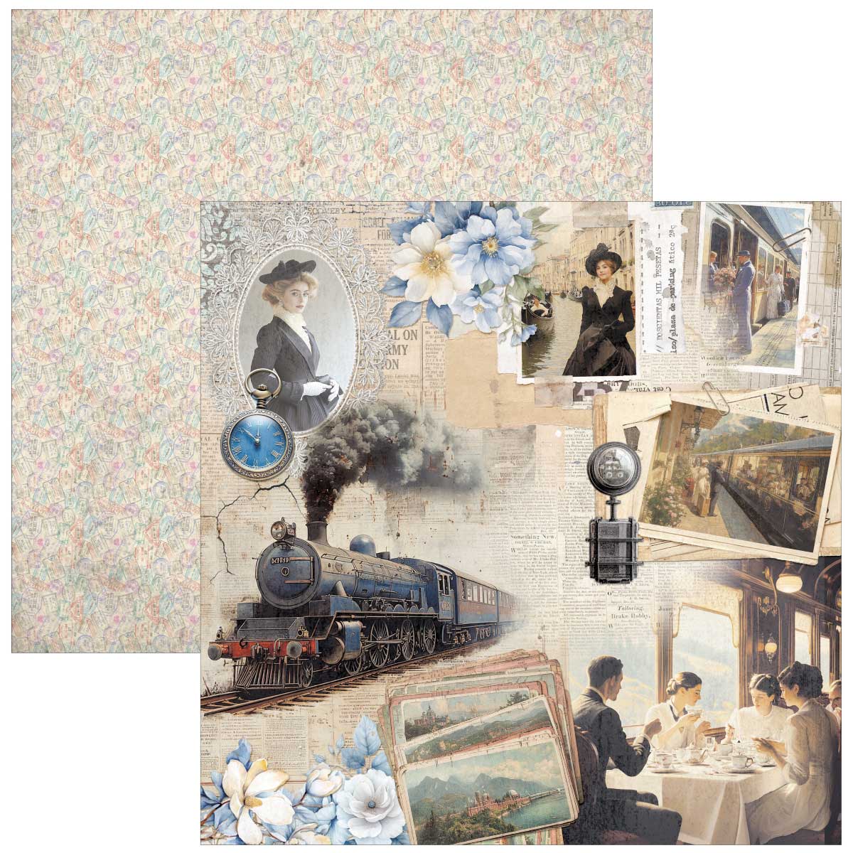 Ciao Bella 12" x 12" Creative Pad - Eastern Journey [CBPM096] - Image 9