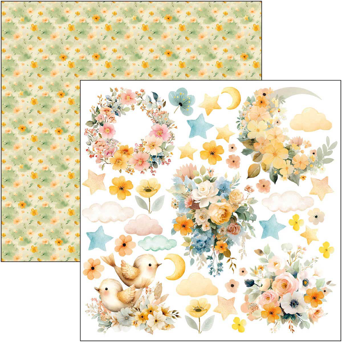 Ciao Bella 12" x 12" Creative Pad - Lunibloom [CBPM093] - Image 12