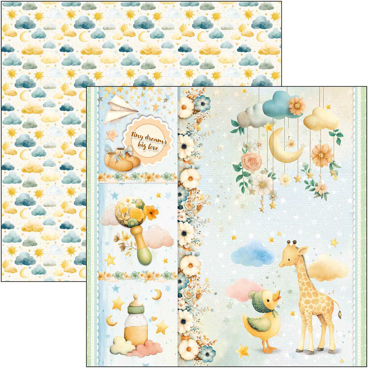 Ciao Bella 12" x 12" Creative Pad - Lunibloom [CBPM093] - Image 3