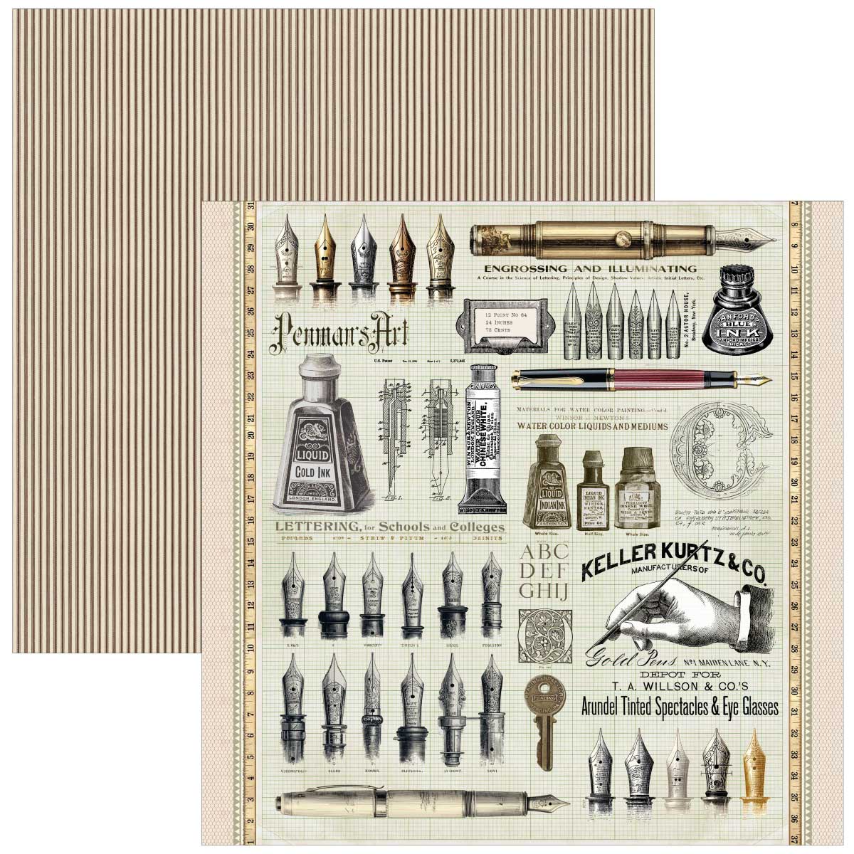 Ciao Bella 12" x 12" Creative Pad - Typographic [CBPM095] - Image 13