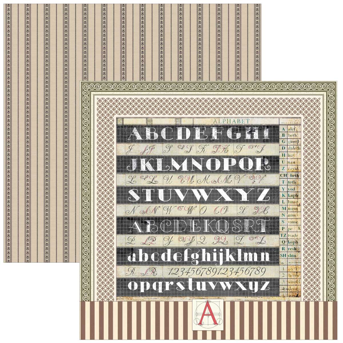 Ciao Bella 12" x 12" Creative Pad - Typographic [CBPM095] - Image 10
