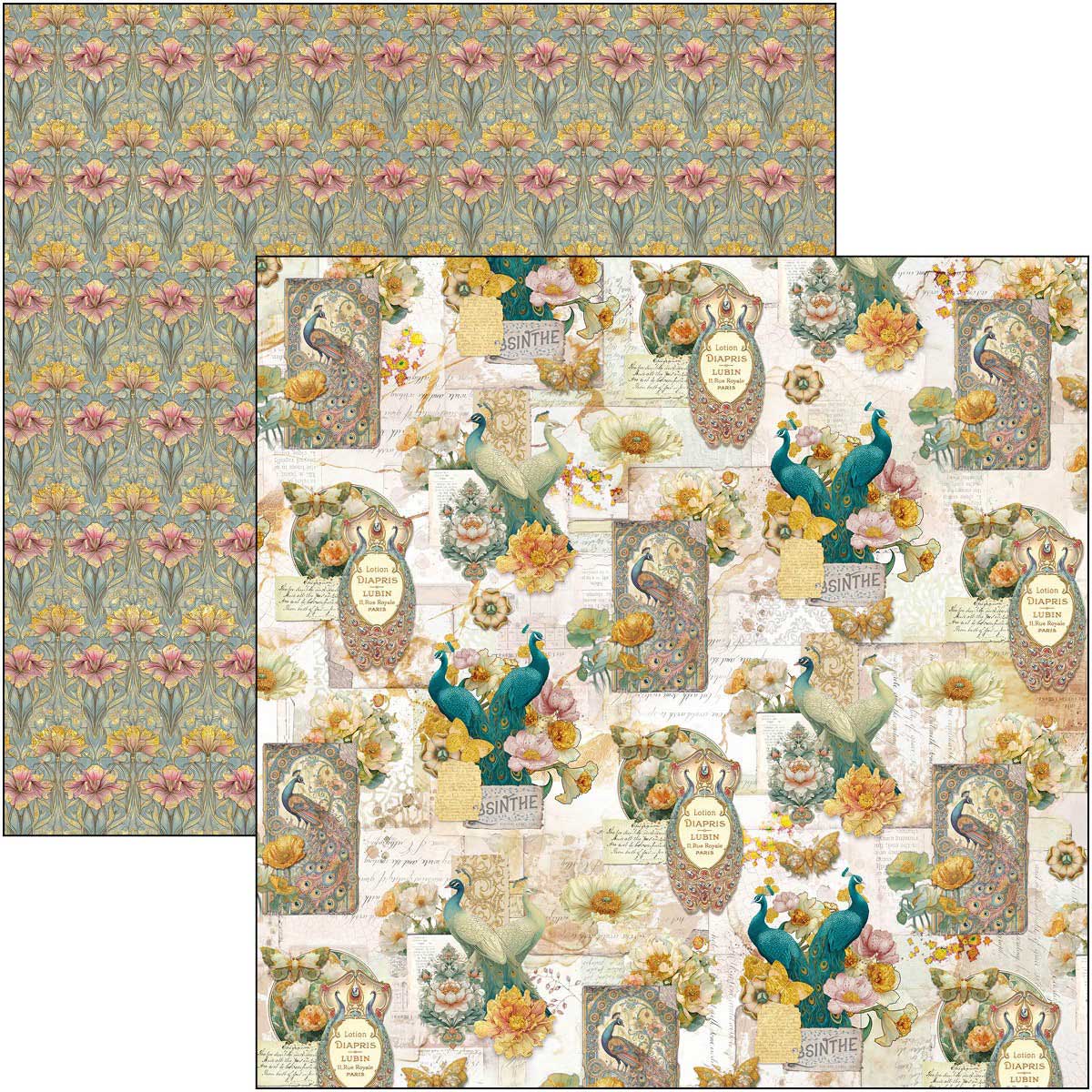 Ciao Bella 12" x 12" Patterns Pad - Artemis [CBT094] - Image 8