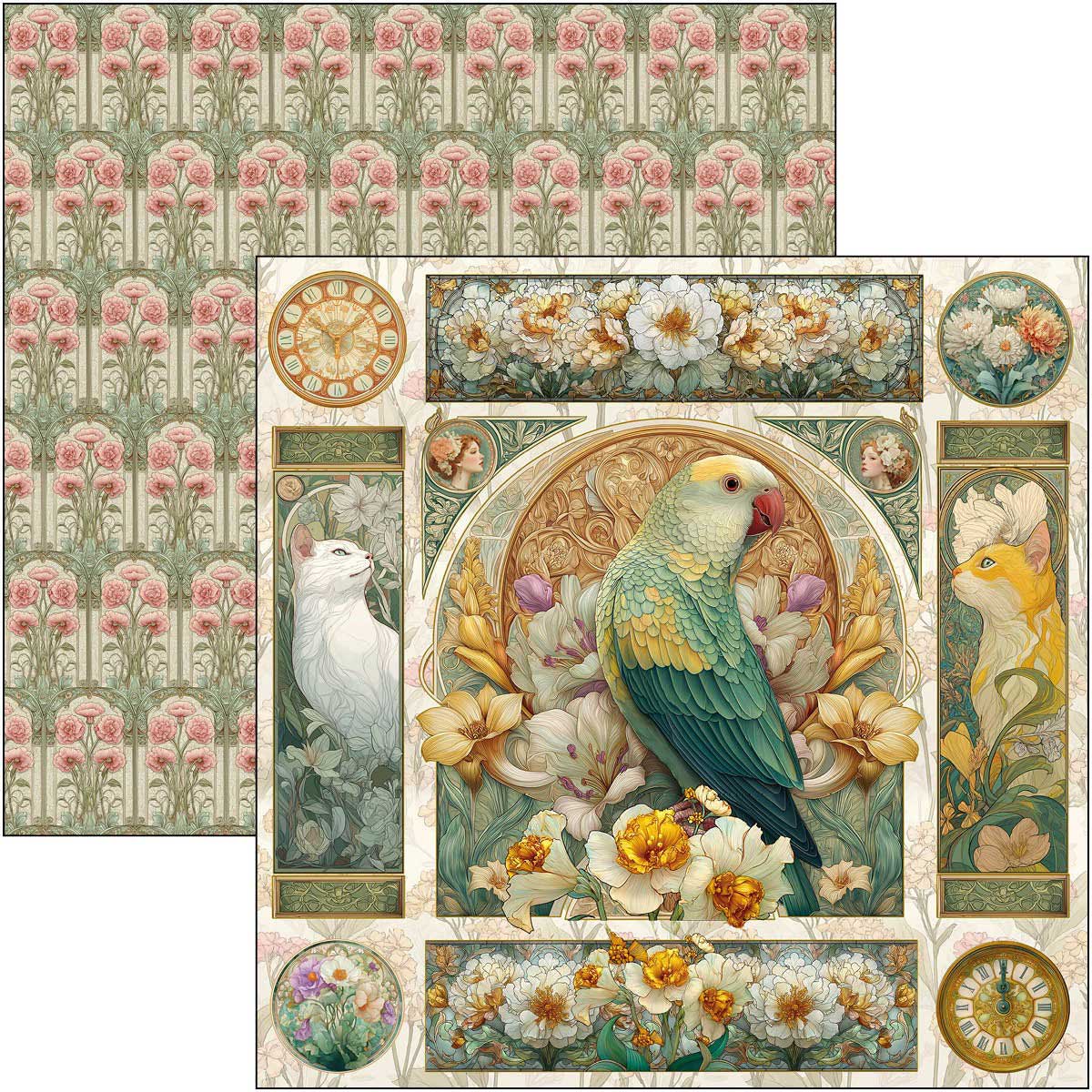 Ciao Bella 12" x 12" Patterns Pad - Artemis [CBT094] - Image 9