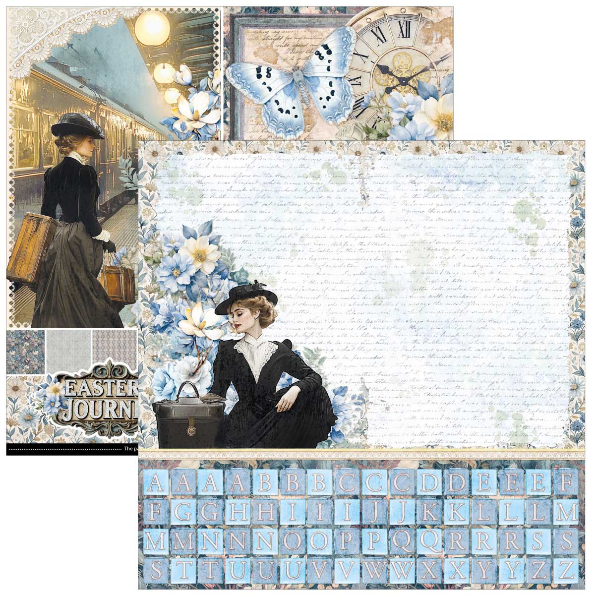 Ciao Bella 12" x 12" Patterns Pad - Eastern Journey [CBT096] - Image 2