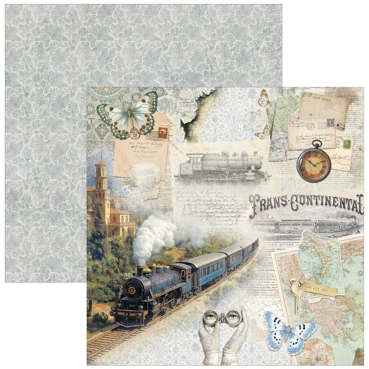 Ciao Bella 12" x 12" Patterns Pad - Eastern Journey [CBT096] - Image 9