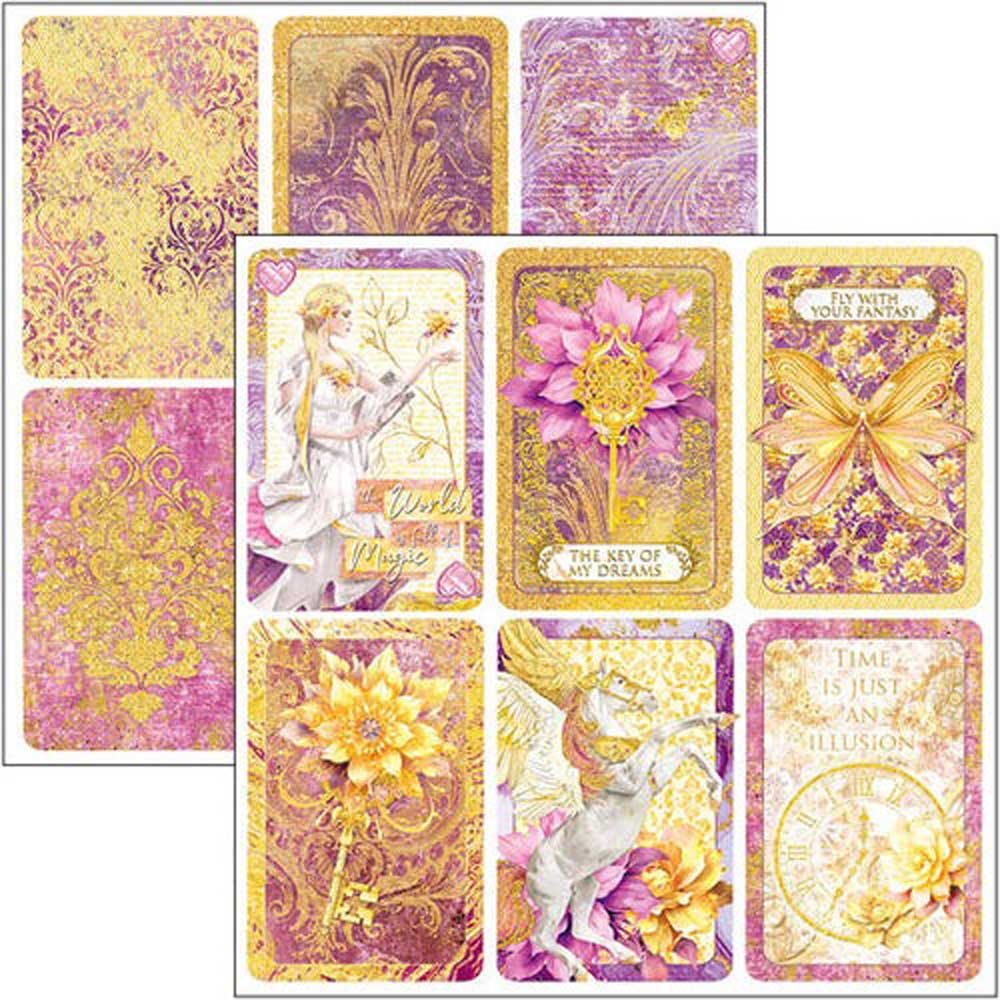 Ciao Bella 12" x 12" Patterns Pad - Ethereal [CBT073] - Image 4