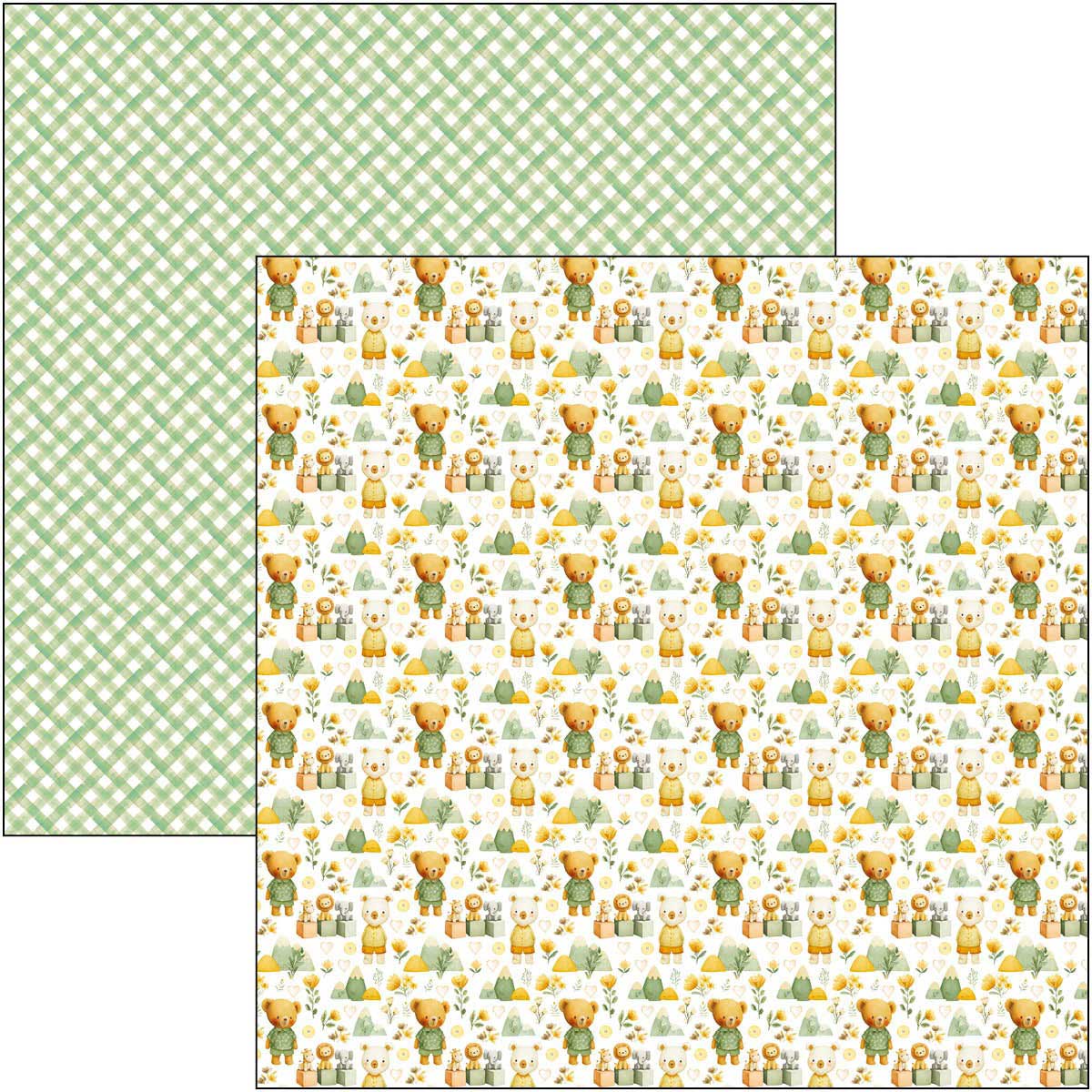 Ciao Bella 12" x 12" Patterns Pad - Lunibloom [CBT093] - Image 4