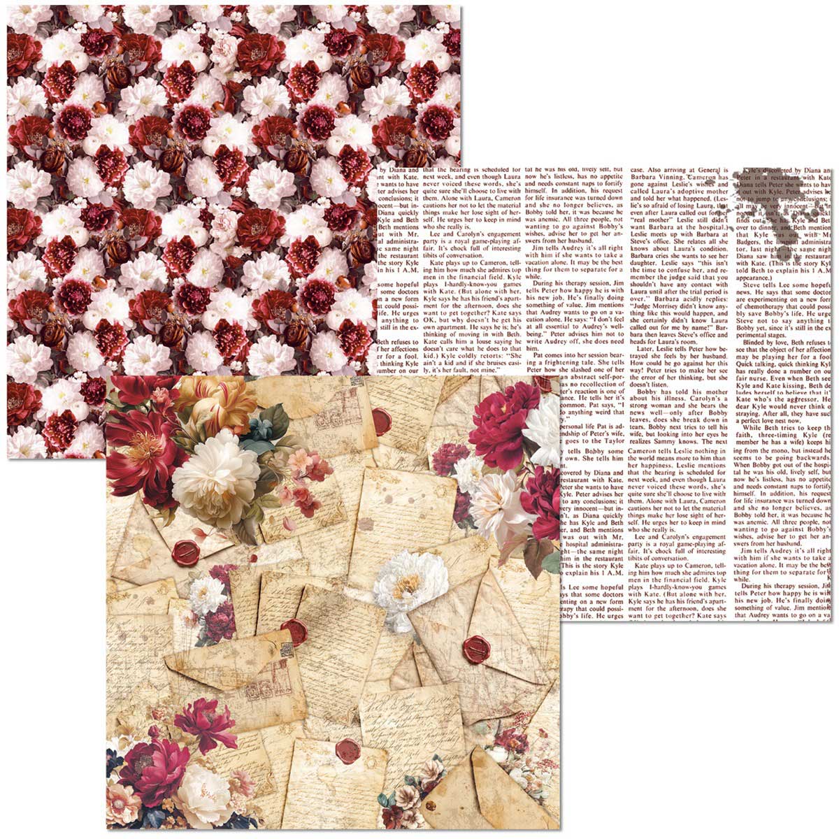 Ciao Bella 6" x 6" Deluxe & Vellum Dual Pack - Book Lovers [CBXQ004] - Image 3