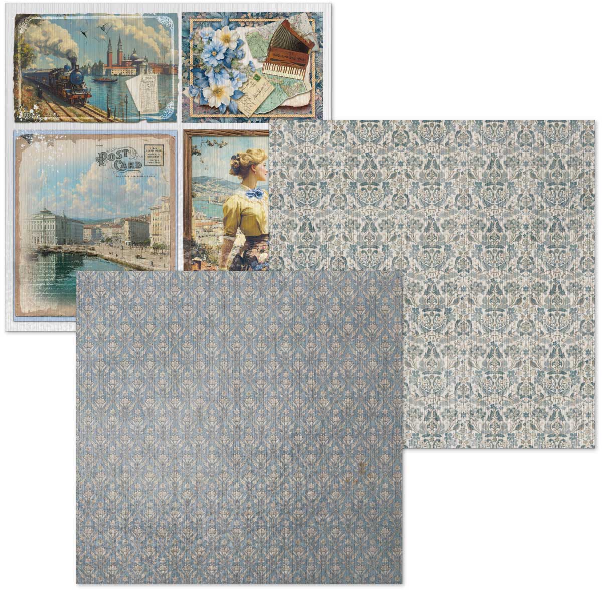 Ciao Bella 6" x 6" Deluxe & Vellum Dual Pack - Eastern Journey [CBXQ009] - Image 2